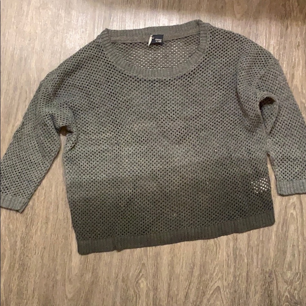 urban Outfitters gradient mesh sweater, size L